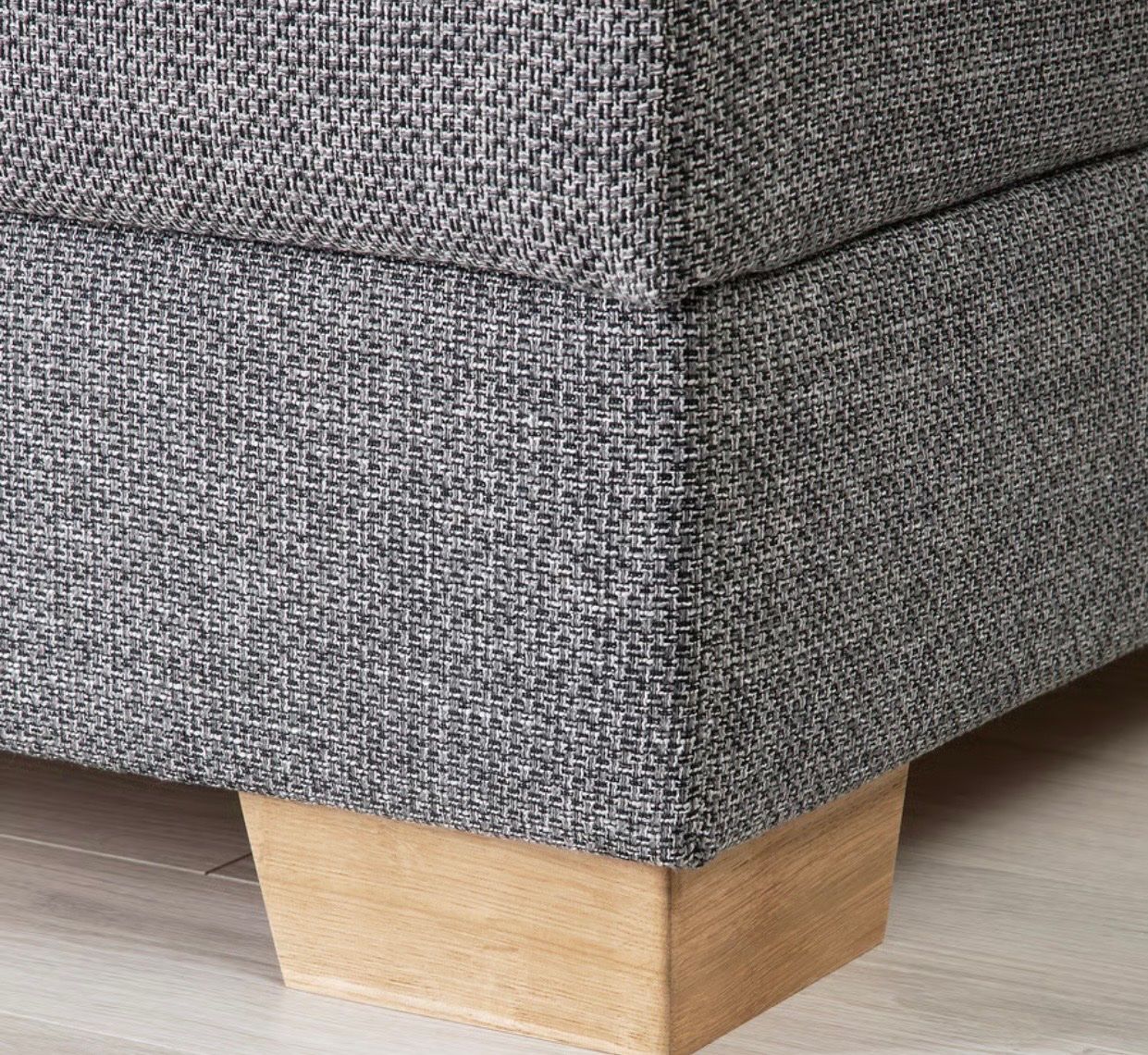 Ikea Divani: Bequemes 3er-Bettsofa mit Récamiere, grau – Usato da Beringen venduto da jbf_25pm 4