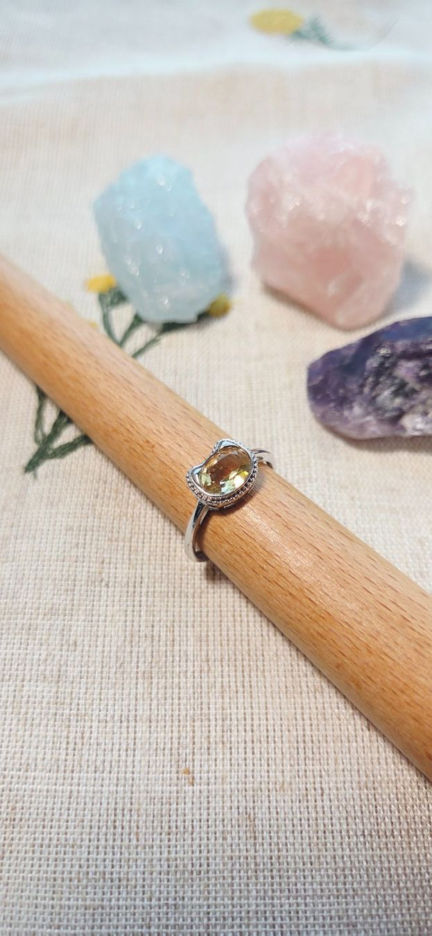 Anelli: NEW - S925 Citrine Ring (Adjustable) – Nuovo (secondo la descrizione) da Zürich venduto da cin_wcf6 4