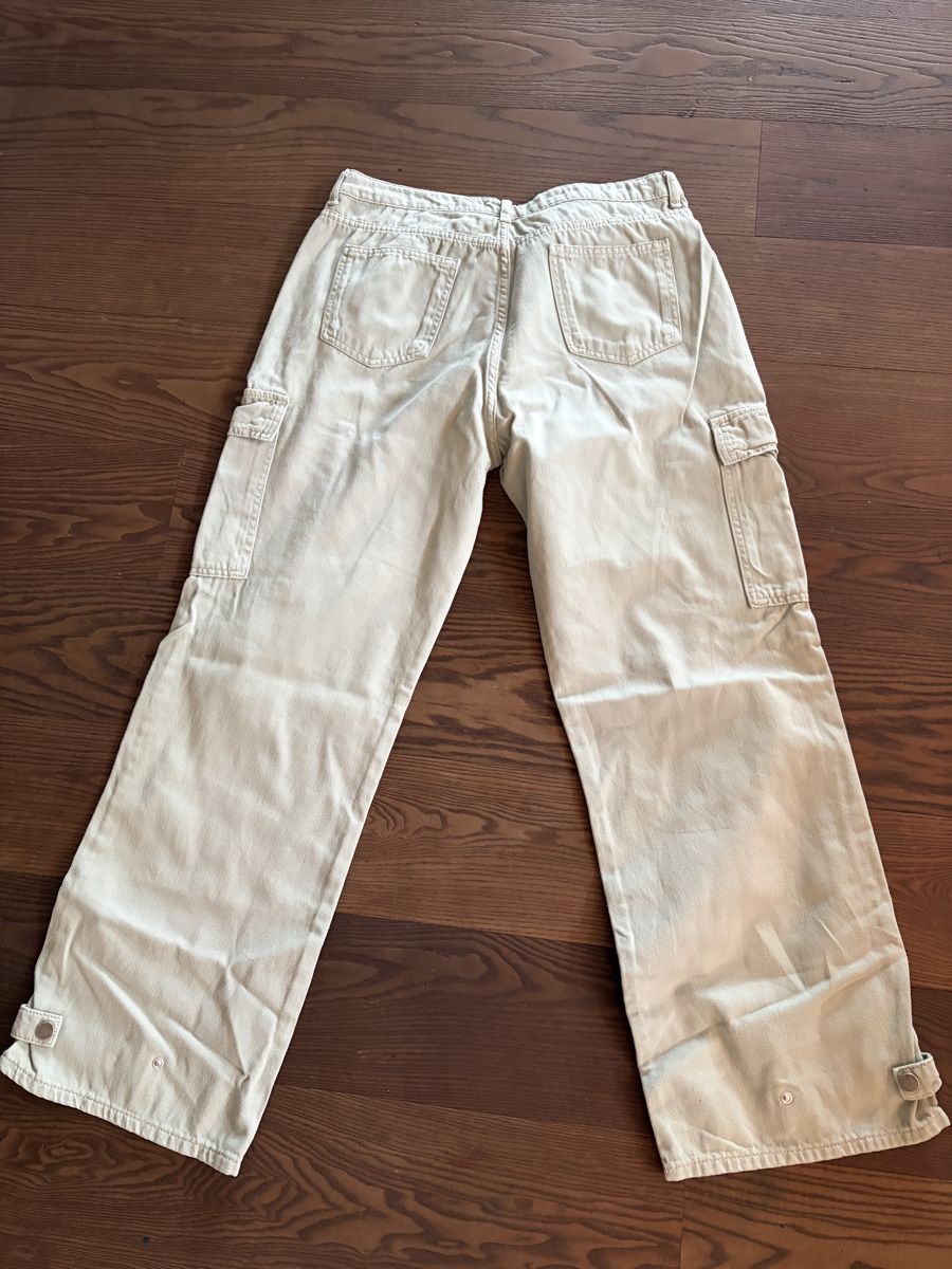 Pantaloni: DEF Cargohose Gr. 2XL, hellgrün  – Usato da Dielsdorf venduto da sissy04 1