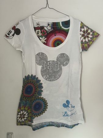 T-shirt Desigual Disney Mickey, Taille S, vintage 