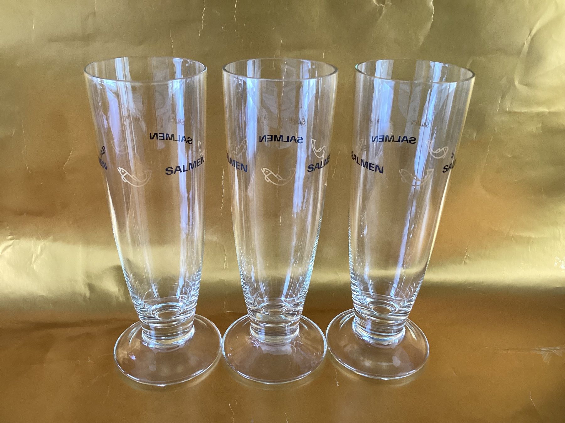 Bicchieri: 3 alte Biergläser  / Salmen – Usato da Beinwil am See venduto da kae_gh7c 3