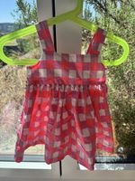 Baby Dress Jacadi Paris 6M Pink Gingham Checked