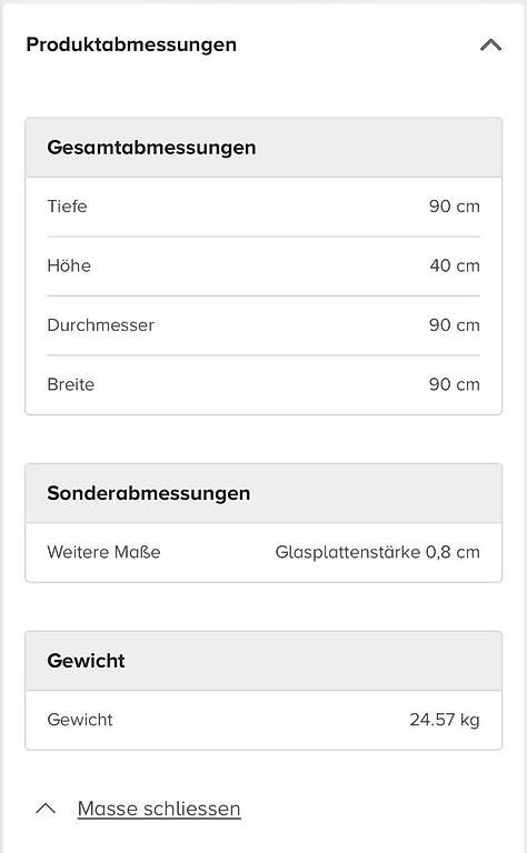 Tavoli: Couchtisch mit Glas – Usato da Uster venduto da ceh_8pgy 3