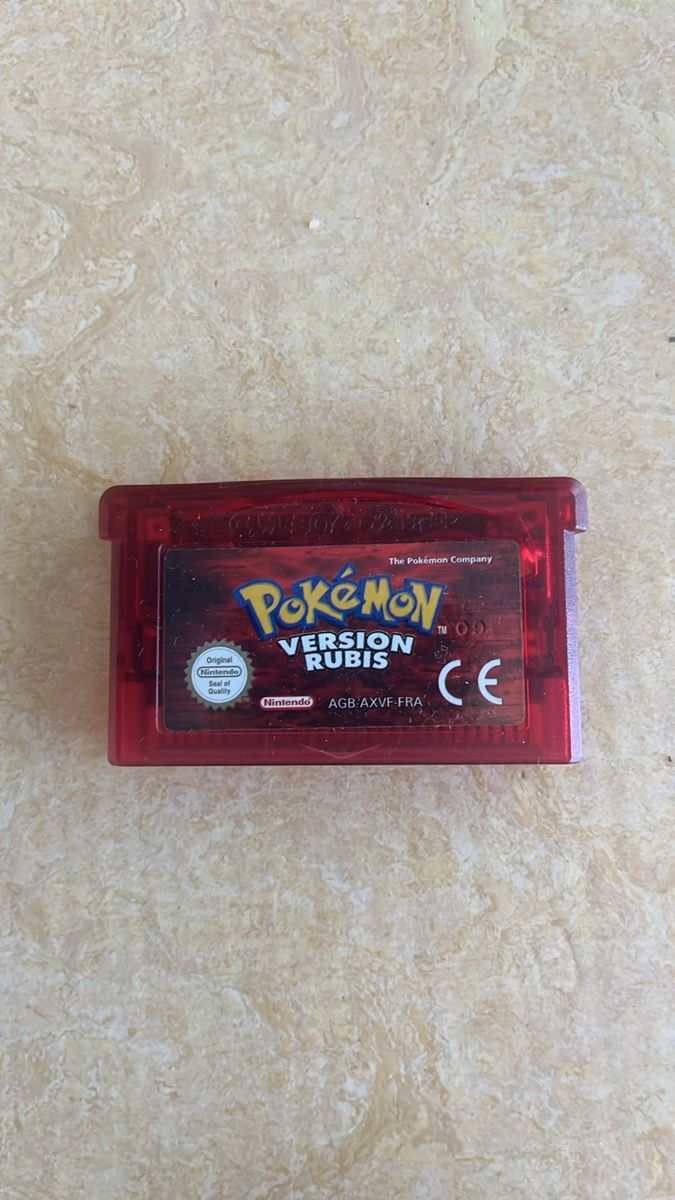 Nintendo Giochi: Pokémon Version Rubis - Jeu Game Boy Advance authentique – Usato da Carouge GE venduto da Saku13