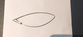 Schalnadel Shawl Pin Schal Clip Brosche Silber Design