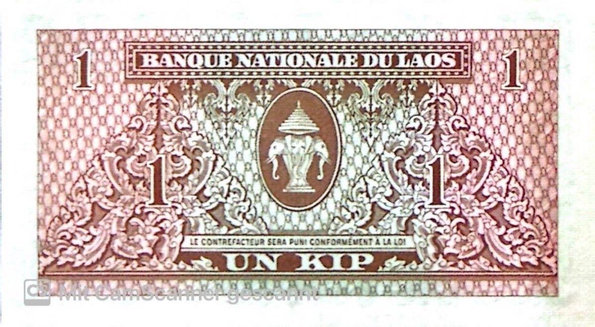 Banconote: Laos 1 Kip Banknote – Nuovo (secondo la descrizione) da Madiswil venduto da Bilranis1071