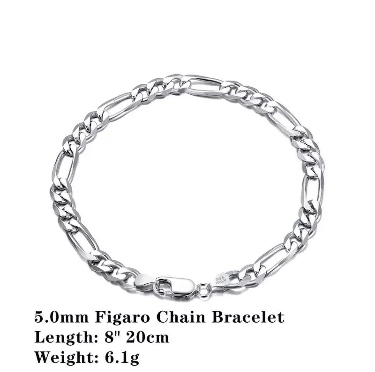 Bracciali & Braccialetti: silber armkette für Männer – Nuovo e nell'imballaggio originale da St. Gallen venduto da yatoot26