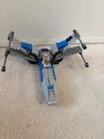LEGO Raumschiff mit Pilot, blau-grau, ab 1.-