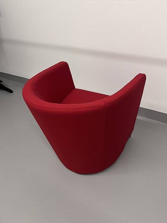 Poltrone: Designersessel rot – Usato da Winterthur venduto da TopGun9 4