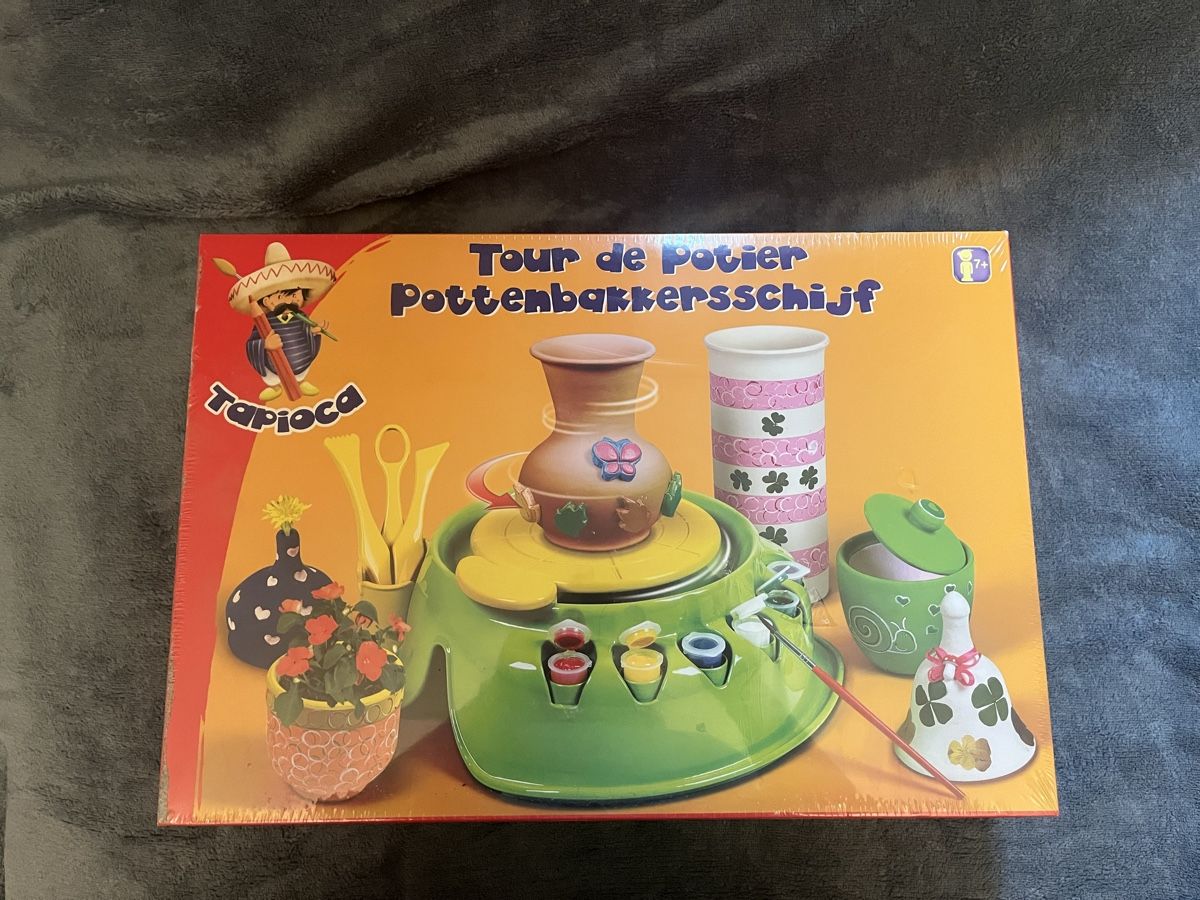 Kit bricolage: Tour de potier Tapioca - Kit complet pour enfants créatifs – Nuovo e nell'imballaggio originale da Buchillon venduto da Samui3