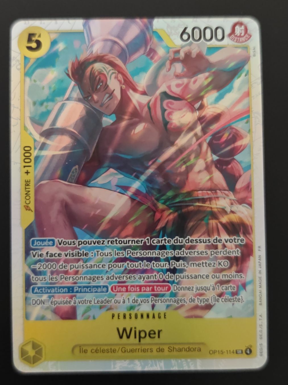 Sammelbilder & Trading cards: One Piece - Wiper OP15-114 Fr – Gebraucht aus Cormondreche von pajojo