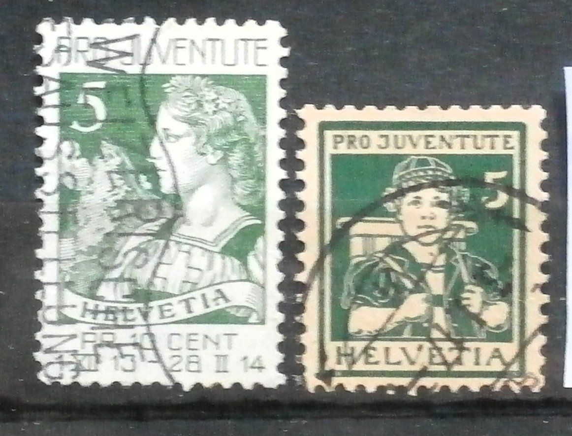 Tous les timbres: CH Pro Juventute 1913/16 – D'occasion à Kehrsatz par Bernherb2 1