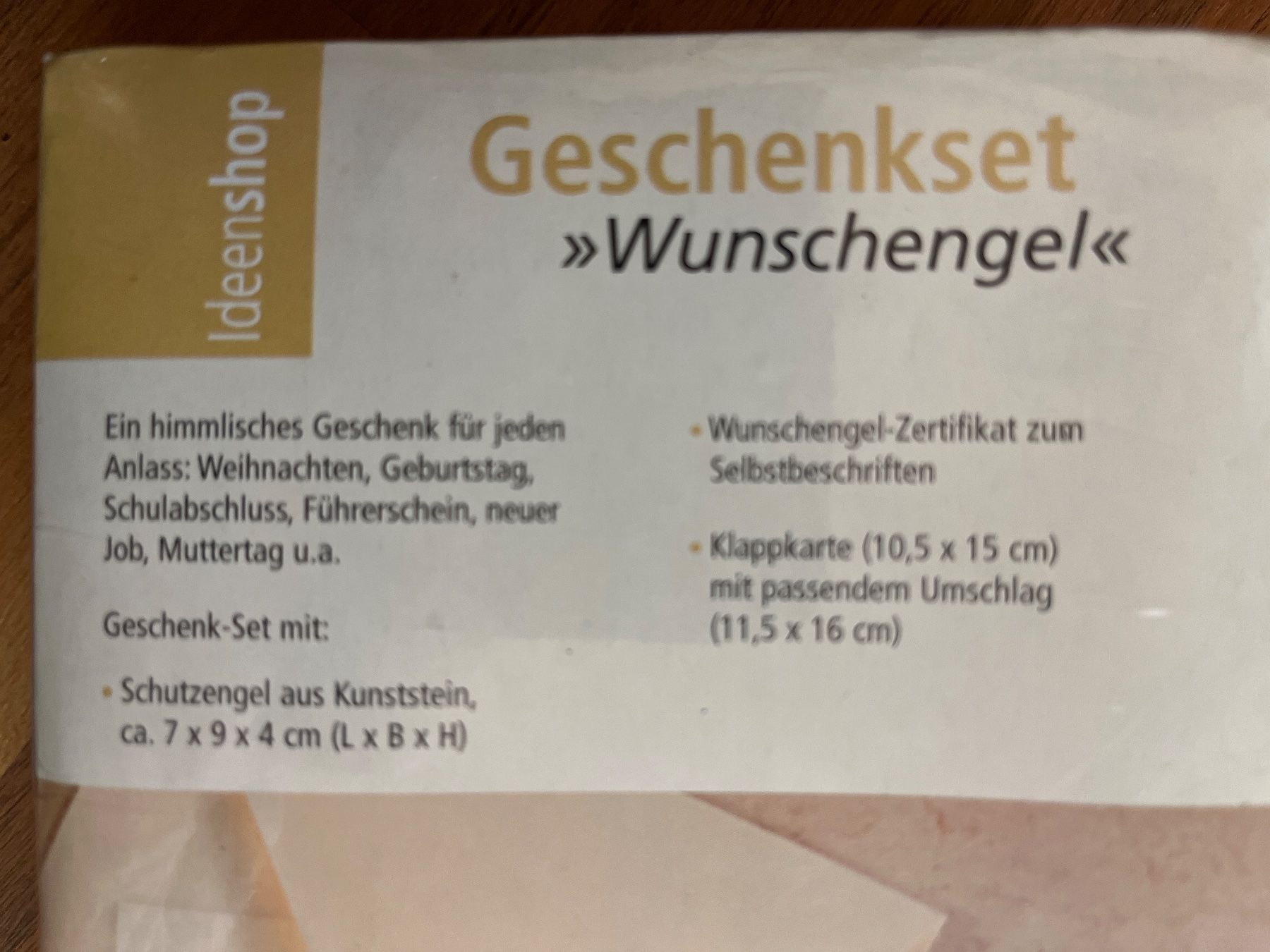 Kit bricolage: Geschenkset Wunschengel Bastelset – Nuovo e nell'imballaggio originale da Andelfingen venduto da estark 3