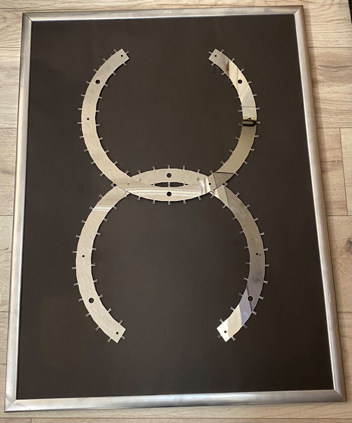 Cadres de tableaux: Silberrahmen B 84 cm H 63,5 cm zeitlos – Défectueux à Ennetmoos par Tabakfrei 1