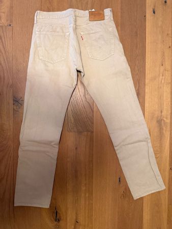 Levi’s 501 Jeans Beige / Sand – Original – W31 L32