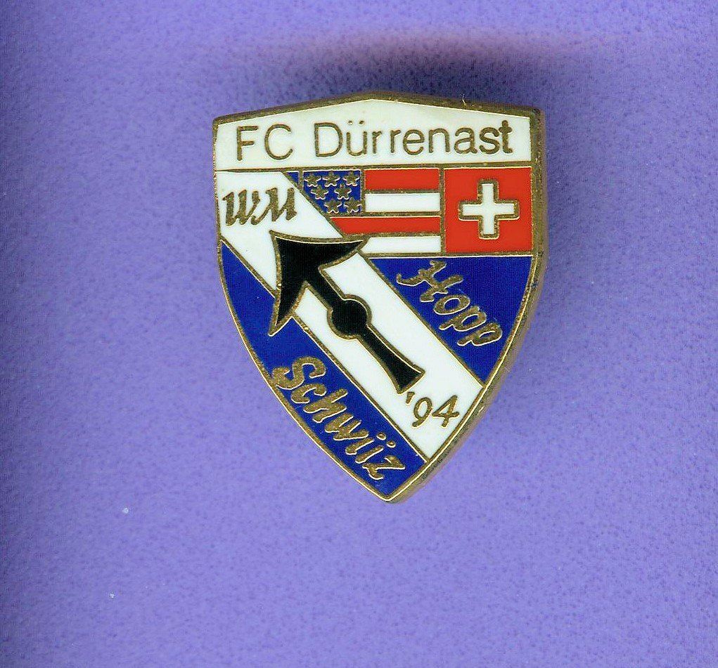 Plaketten & Abzeichen: FC DÜRRENAST – Gebraucht aus Winterthur von Sammleroase