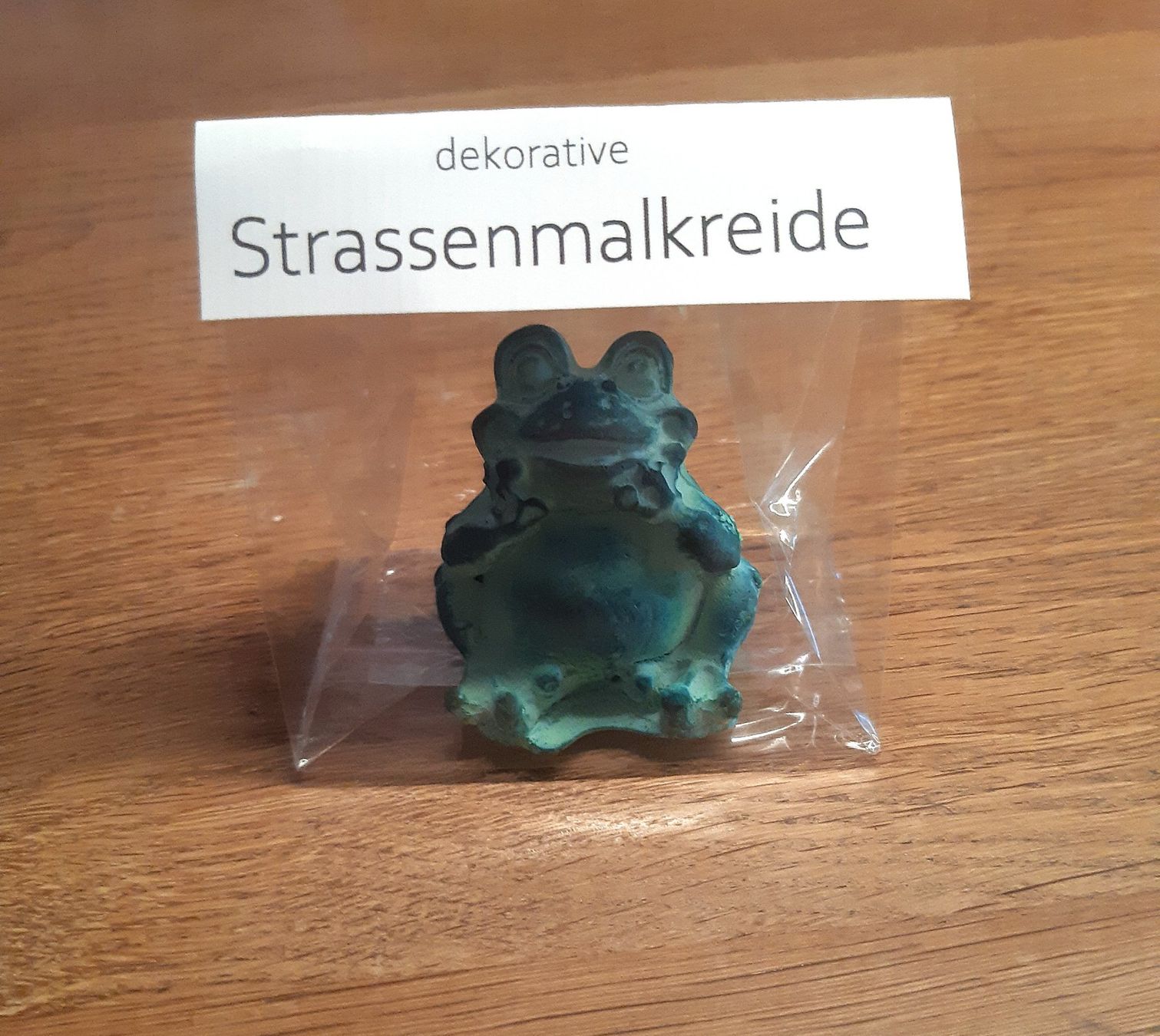 Spielzeuge: StrassenmalKreide Frosch einzeln verpackt – Neu und originalverpackt aus Ersigen von KreideWerkstatt