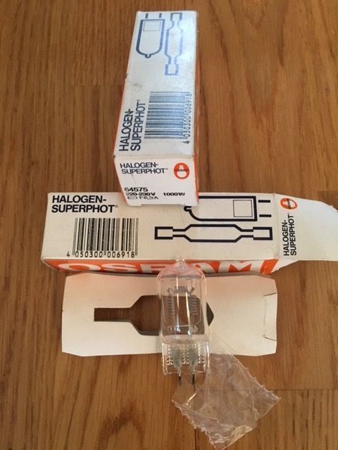 Osram Lampade: 2x Osram Halogen Superphot – Usato da Zürich venduto da maxxam36