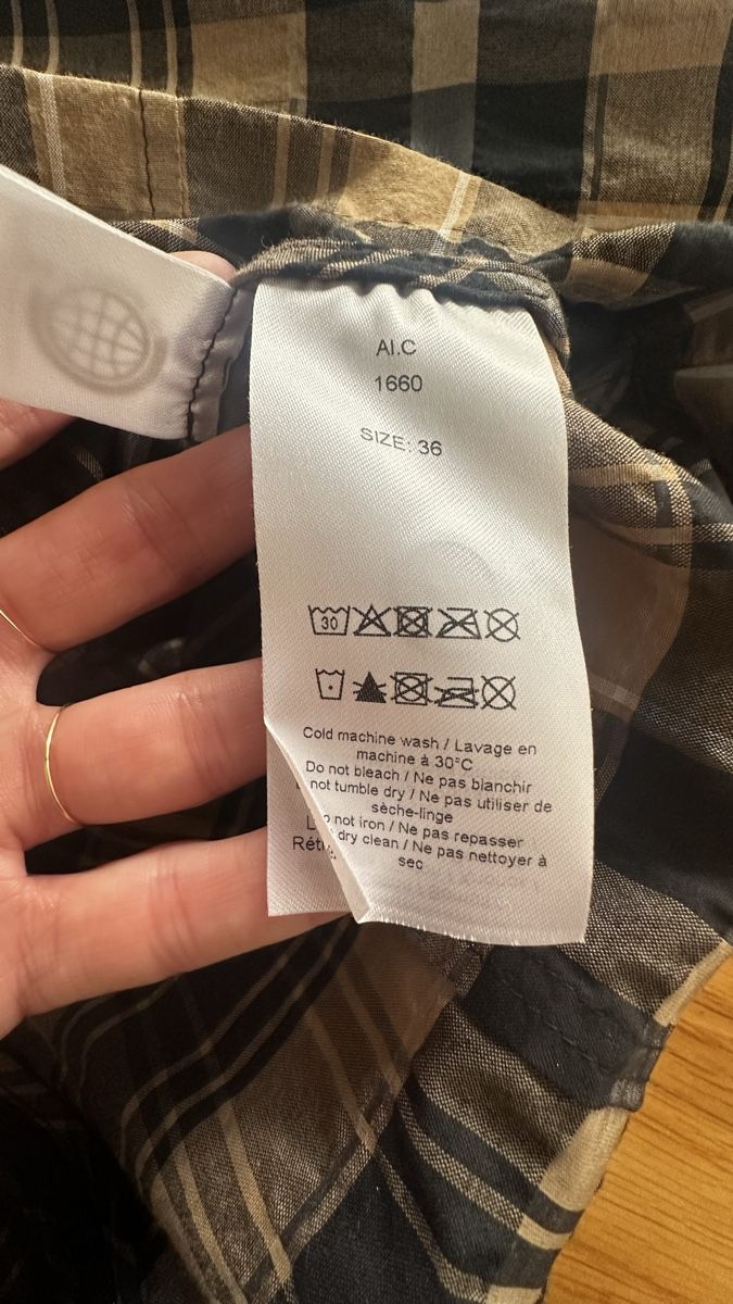 Ganni Camicette: GANNI Checkered Blouse Size 36. – Usato da Luzern venduto da ida_hv2y 4