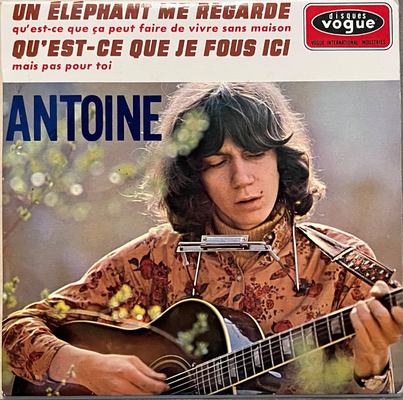 Dischi in vinile: ANTOINE - UN ÉLÉPHANT ME REGARDE – Usato da Bussigny venduto da vinyl-pas-cher