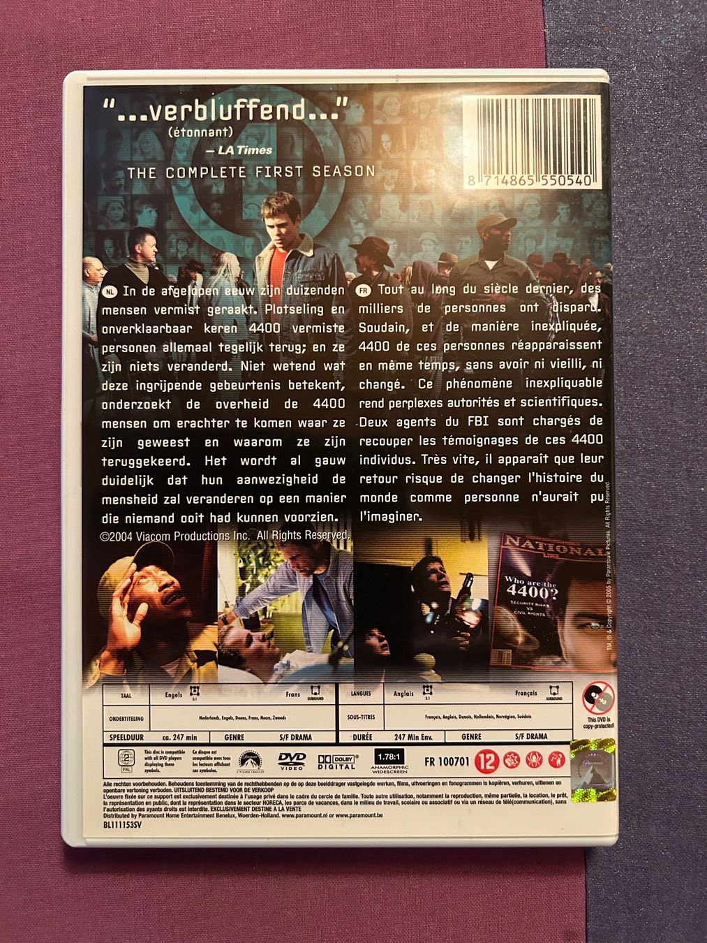Alle DVDs: LES 4400 SAISON 1 – Gebraucht aus St-Cierges von Crisi53 3