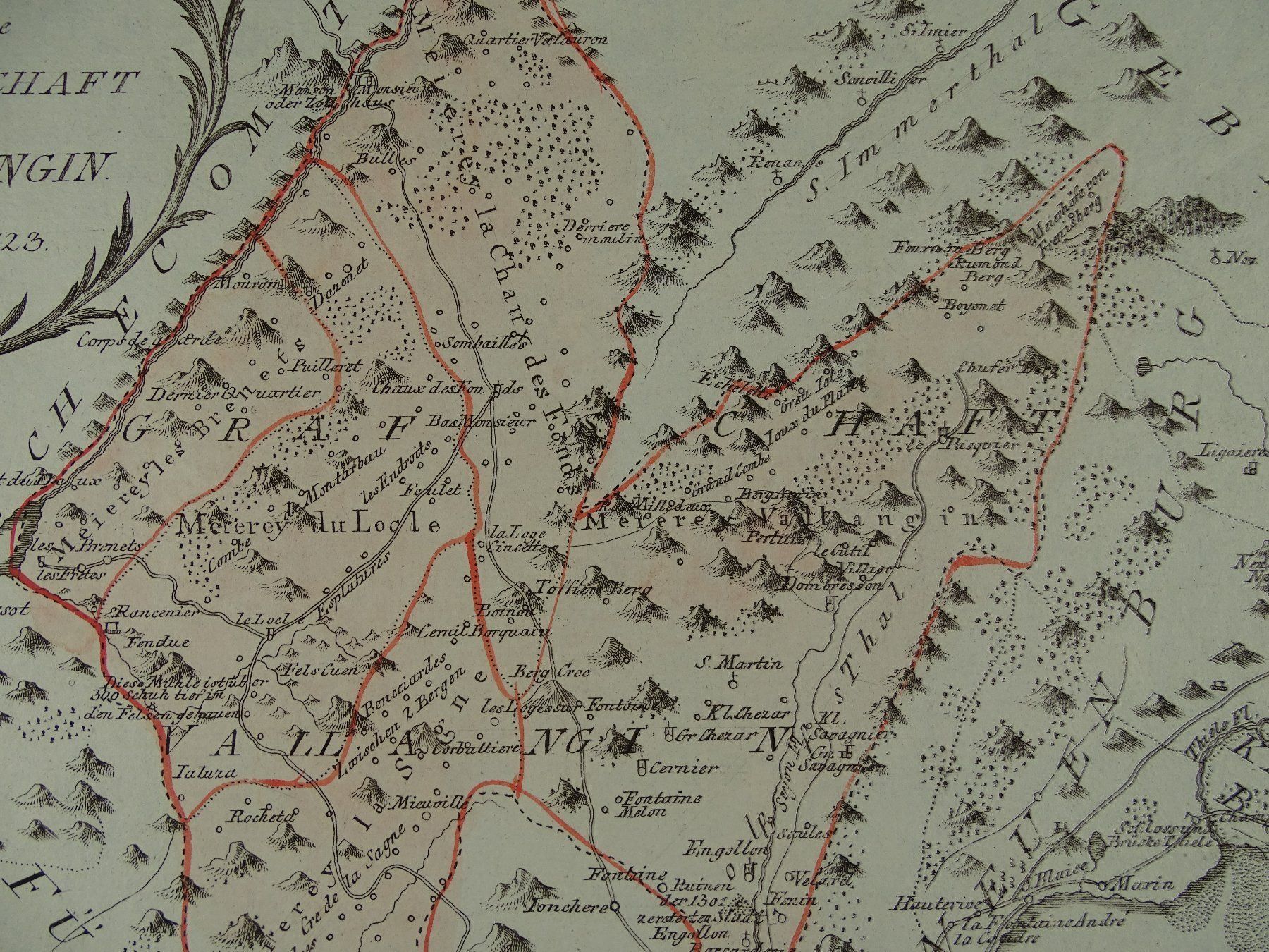 Incisioni: VALLANGIN, VALANGIN, REILLY 1791 – Usato da Grüningen venduto da Kartensammler 7