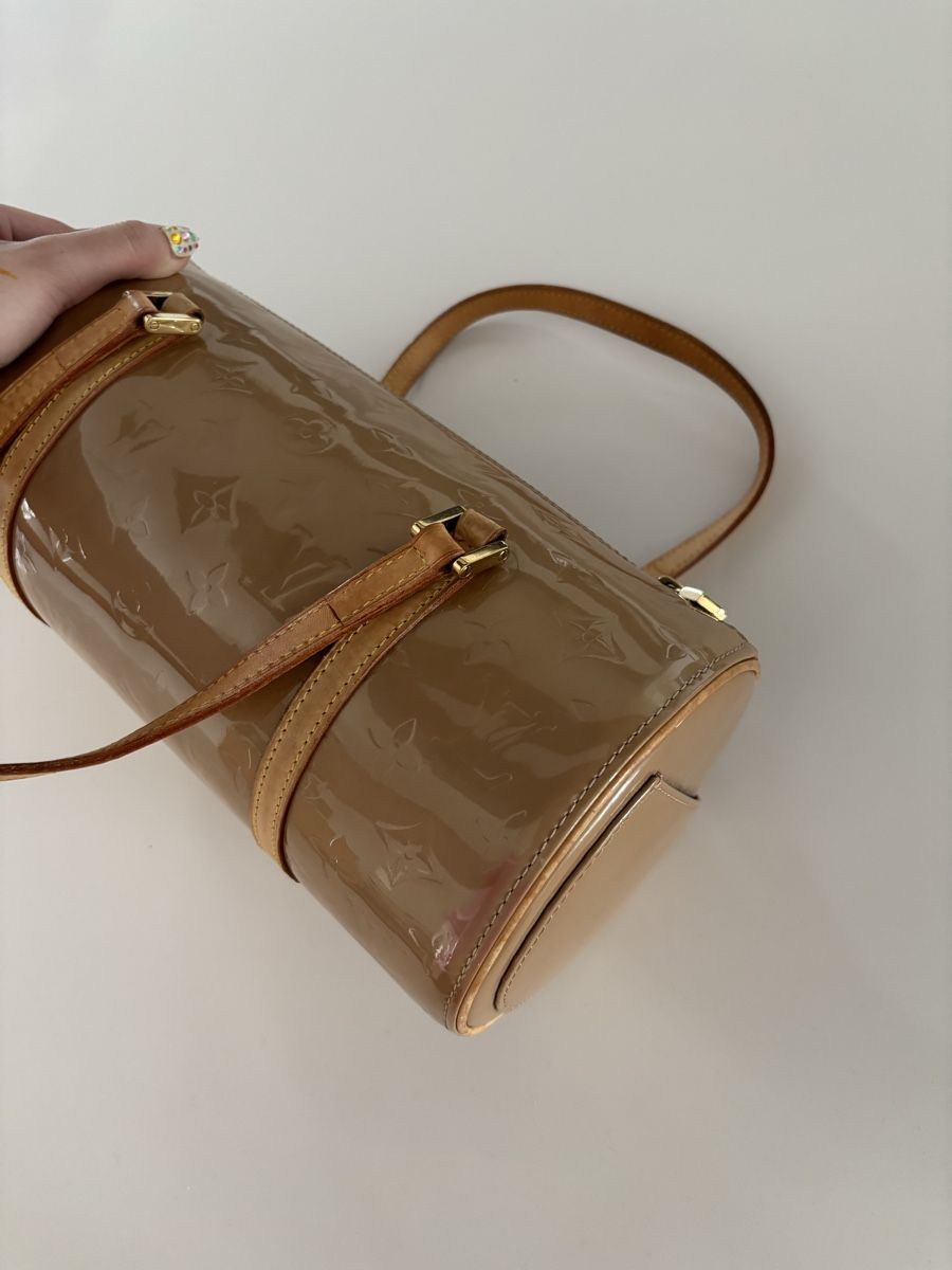 Louis Vuitton Borse: Louis Vuitton Papillon Vernis Beige – Usato da Bulle venduto da lalooo 4