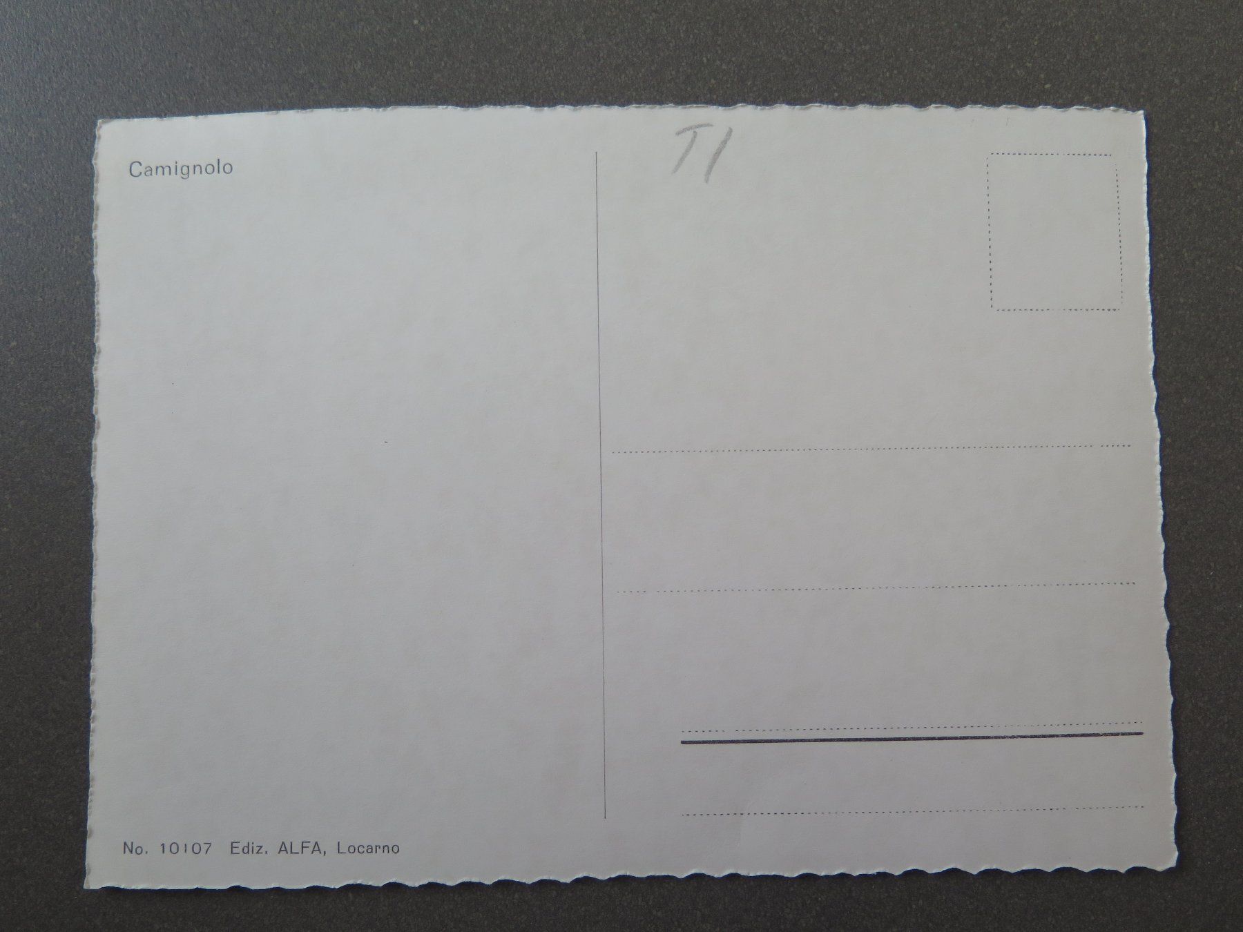 Ansichtskarten: CAMIGNOLO – Gebraucht aus Wittenbach von lipasal 1
