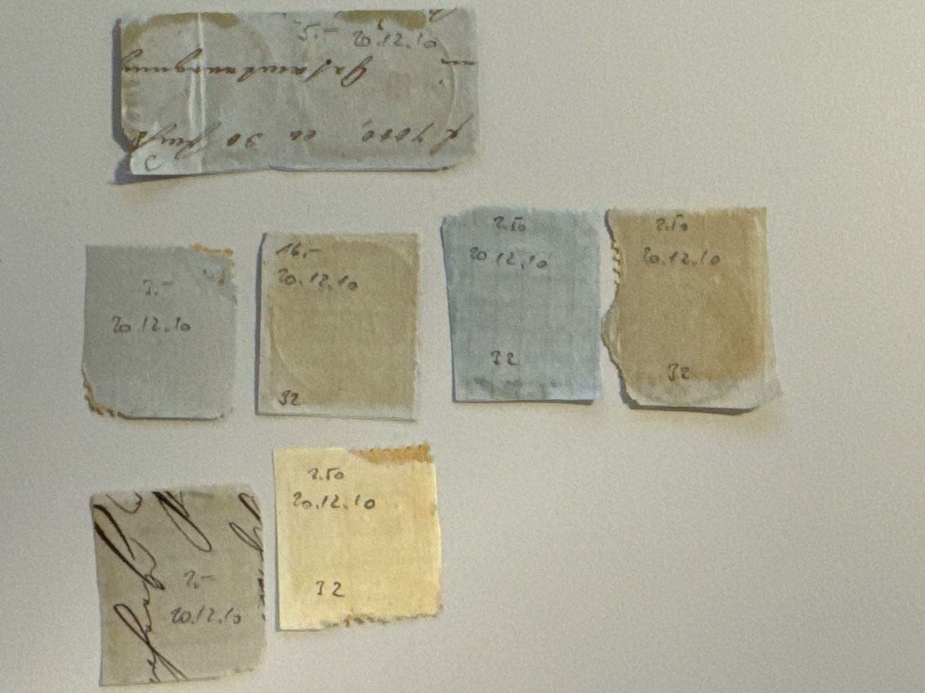 Alle Briefmarken: Sitzende Helvetia Lot, gestempelt – Gebraucht aus Küssnacht am Rigi von POSTOMASTER 1