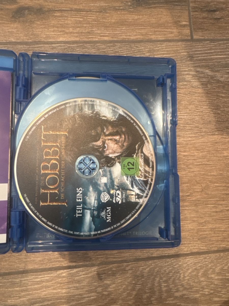 Tutti i DVDs: Der Hobbit 3D Blu-ray 2 Discs Neuwertig – Nuovo (secondo la descrizione) da Beinwil am See venduto da noxno 2