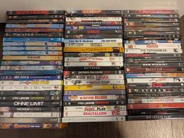 DVD Sammlung 80 Filme verschiedene Genres gebraucht