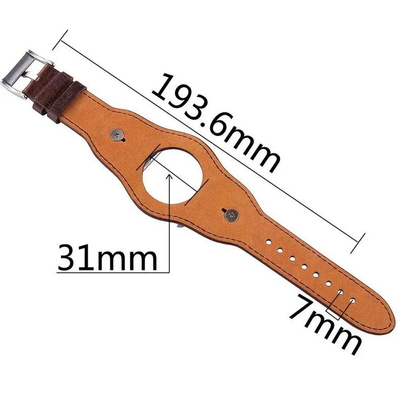Apple Armbänder & -reifen: Armband PU-Leder Retro-Stil für Apple Watch 7 8 9 10 – Neu und originalverpackt aus Lausanne von WATCH-WORLD 3
