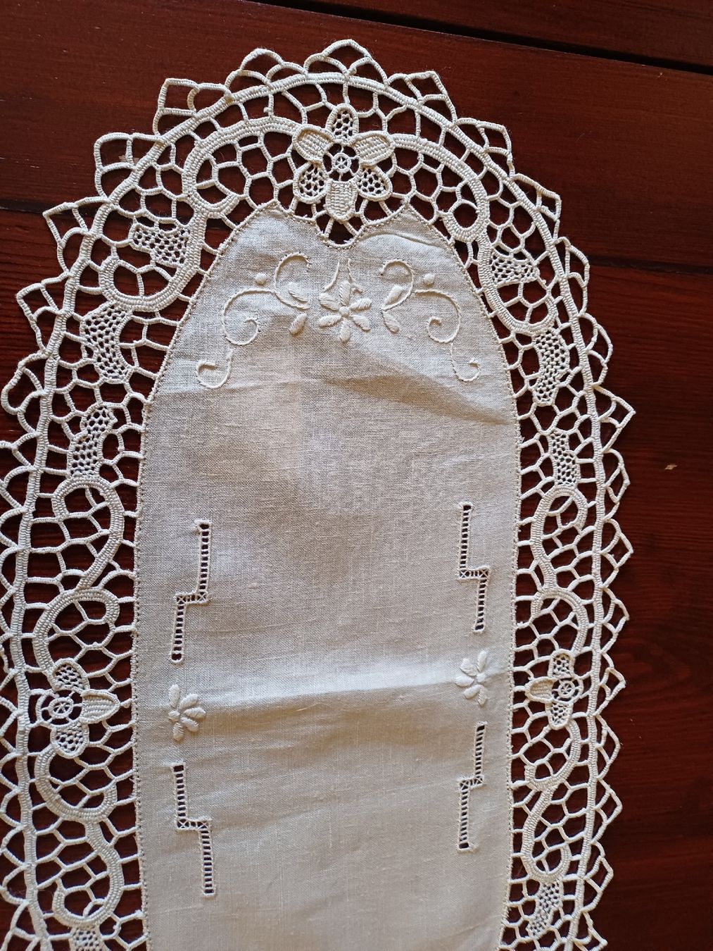 Tessuti: Echt Handarbeit Deckeli ca.25x50 cm – Nuovo (secondo la descrizione) da Gächliwil venduto da lesidees 6