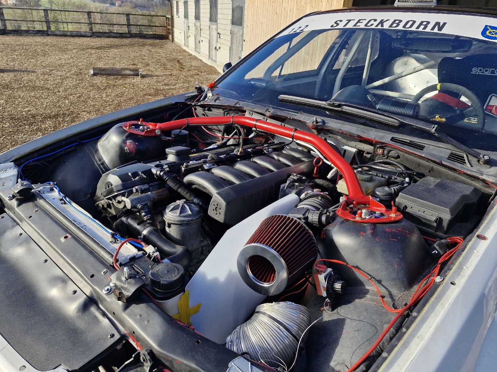 BMW Automobili: BMW E36 Compact - Rennwagen CH E1 Wagenpass (Slalom, Berg) – Usato da Steckborn venduto da ElGuarani 7