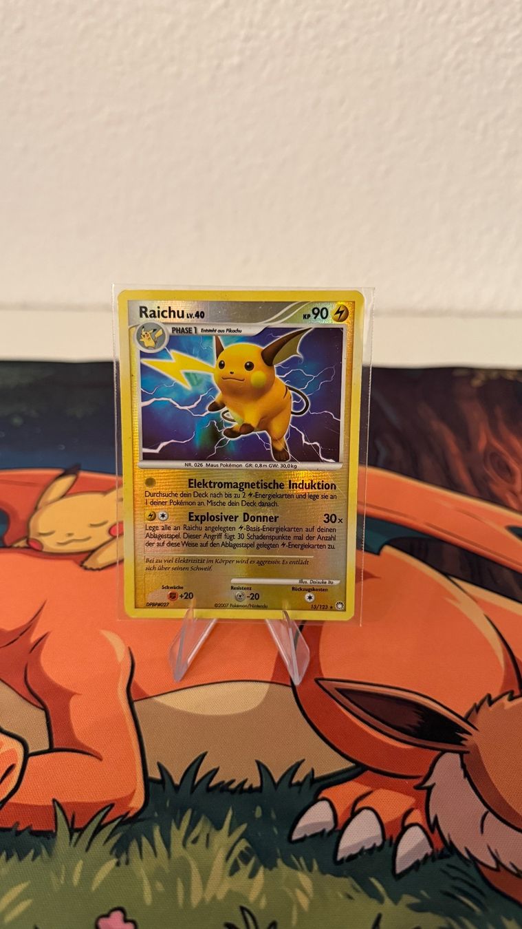Pokémon Cartes à collectionner: 2007 Raichu Reverse Holo 15/123 – D'occasion à Dübendorf par Simplysimi