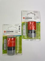 2x GARDENA - Schlauchstück, Gartenschlauchverbindung