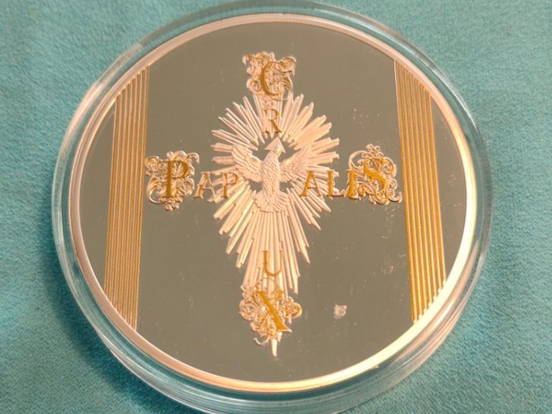 Medaglie: Papst Franziskus Medaille – Nuovo (secondo la descrizione) da Eschenbach SG venduto da twin02 1