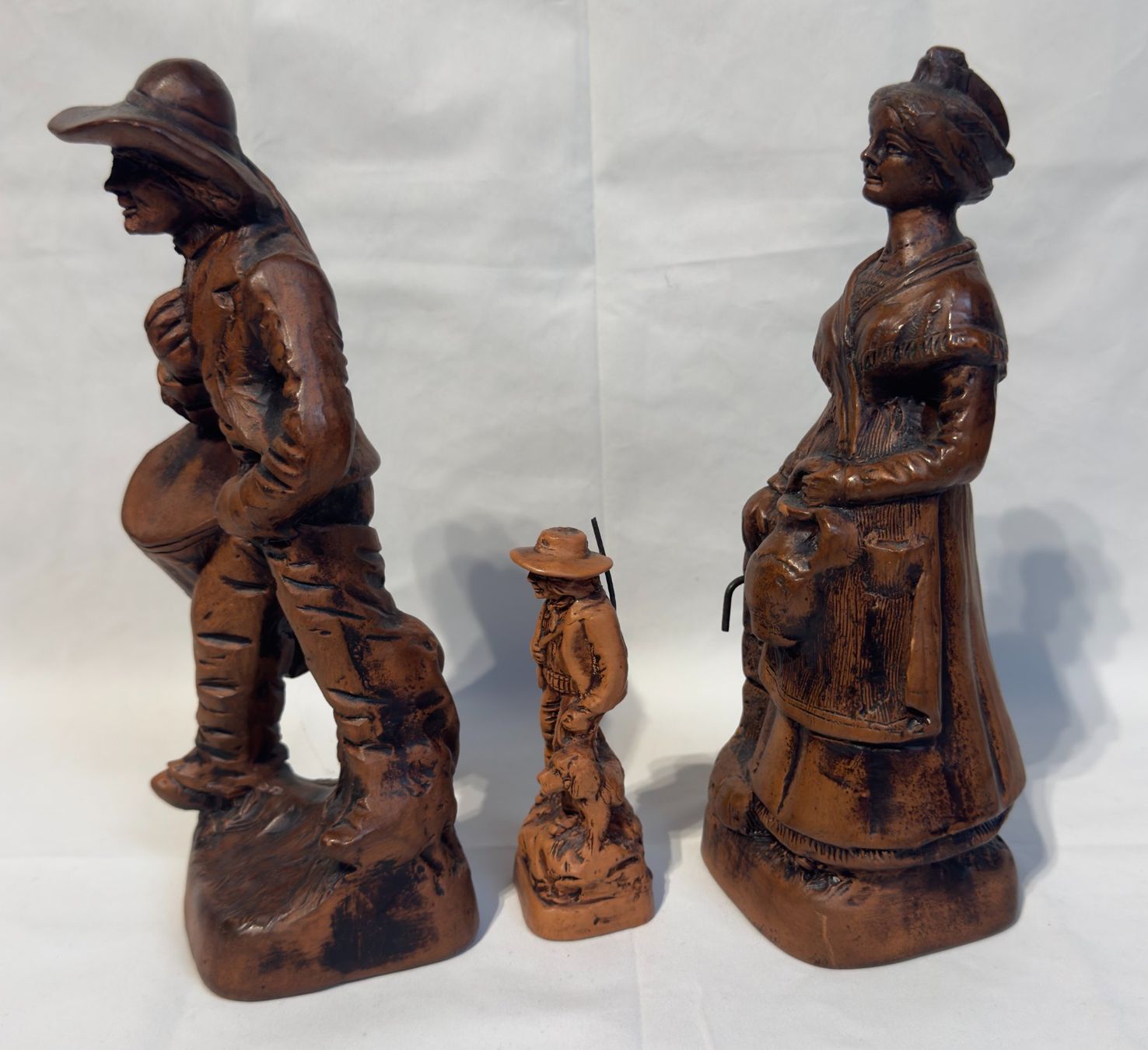 Sculture & Statue: Statues en terre cuite de Francis Lascour – Usato da Tramelan venduto da lolopat 1