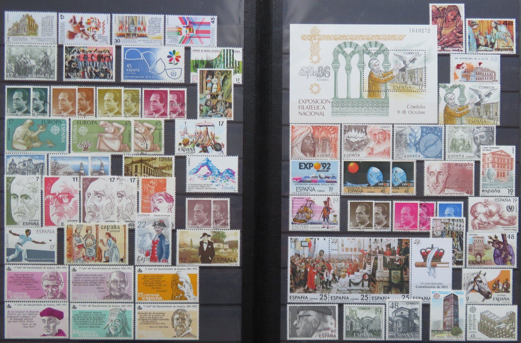 Tutti i francobolli: Spanien Riesensammlung 1851-2011, 3'150 verschiedene, 2000 E – Usato da Vaduz venduto da muro100 7