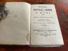 Heures deNotre-Dame des ermites Reliure cuir