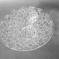 Kristallglas-Schale, schwer Durchm. 26 cm