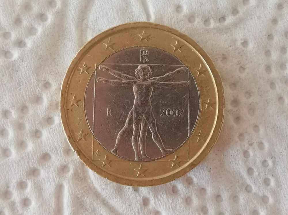 Seltene 1 Euro Munze 2002
