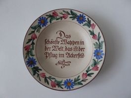 Keramikteller von Arnold Zahner Rheinfelden