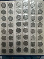 48 pièces de 50 centimes (1900 à 1967)