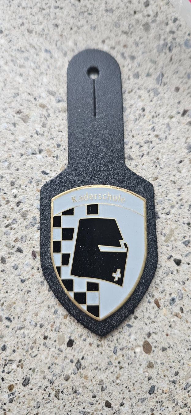 Schweizer Armee Uniformi: *** Brustanhänger Tenü Ausgang *** – Nuovo e nell'imballaggio originale da Riedholz venduto da fr_sIruP