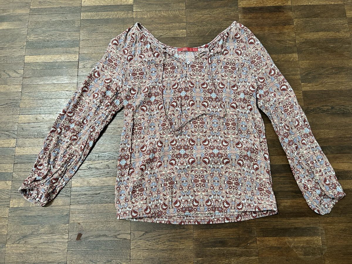 Esprit Camicette: Schönes EDC by Esprit Blüschen, Gr. S, leichte Langarmbluse  – Usato da Deitingen venduto da dan_2fc9