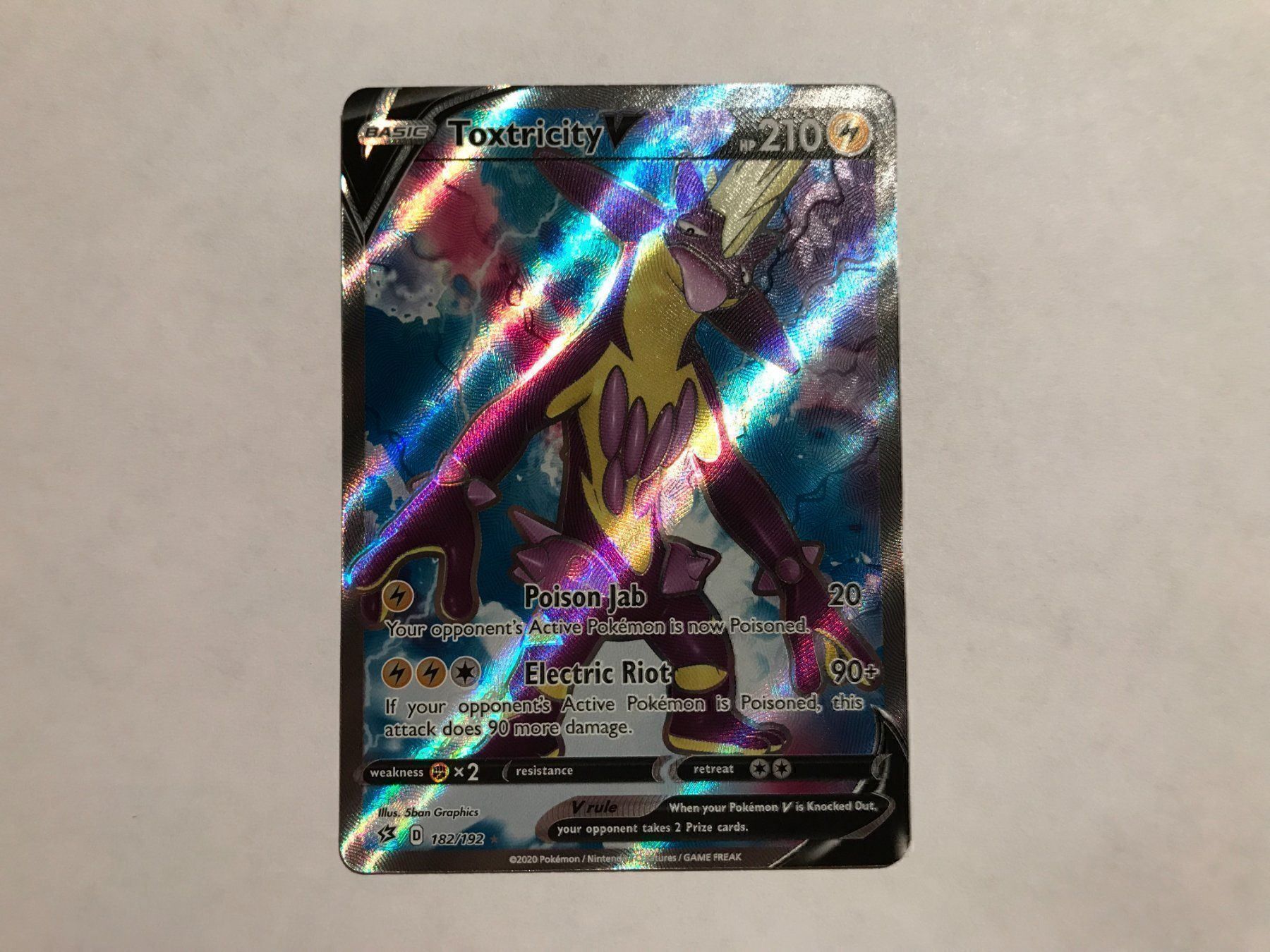 Pokémon Carte collezionabili: Toxtricity V FA – Nuovo (secondo la descrizione) da Hagendorn venduto da Pokecollectorch 1