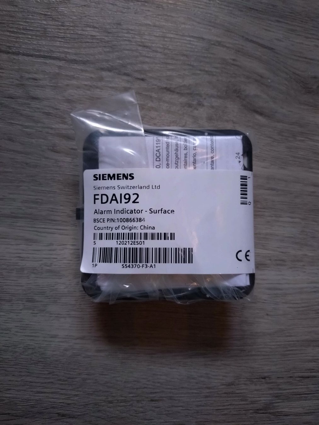Siemens Sistemi d'allarme: Siemens Alarm Indikator FDAI92 Surface NEU – Nuovo e nell'imballaggio originale da Steinhausen venduto da _Bergler_ 1