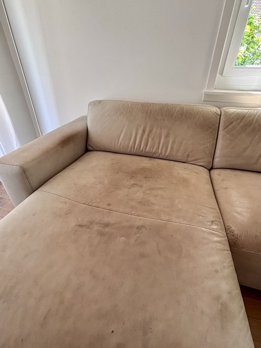 Divani: Letzte Chance - Ecksofa aus hochwertigem Echtleder – Usato da Schaffhausen venduto da fabi.feusi 7