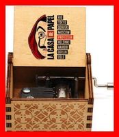 Mini Drehorgel Haus des Geldes Professor Money Heist Bank